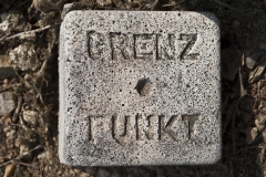 Znak pomiarowy - grenz punkt